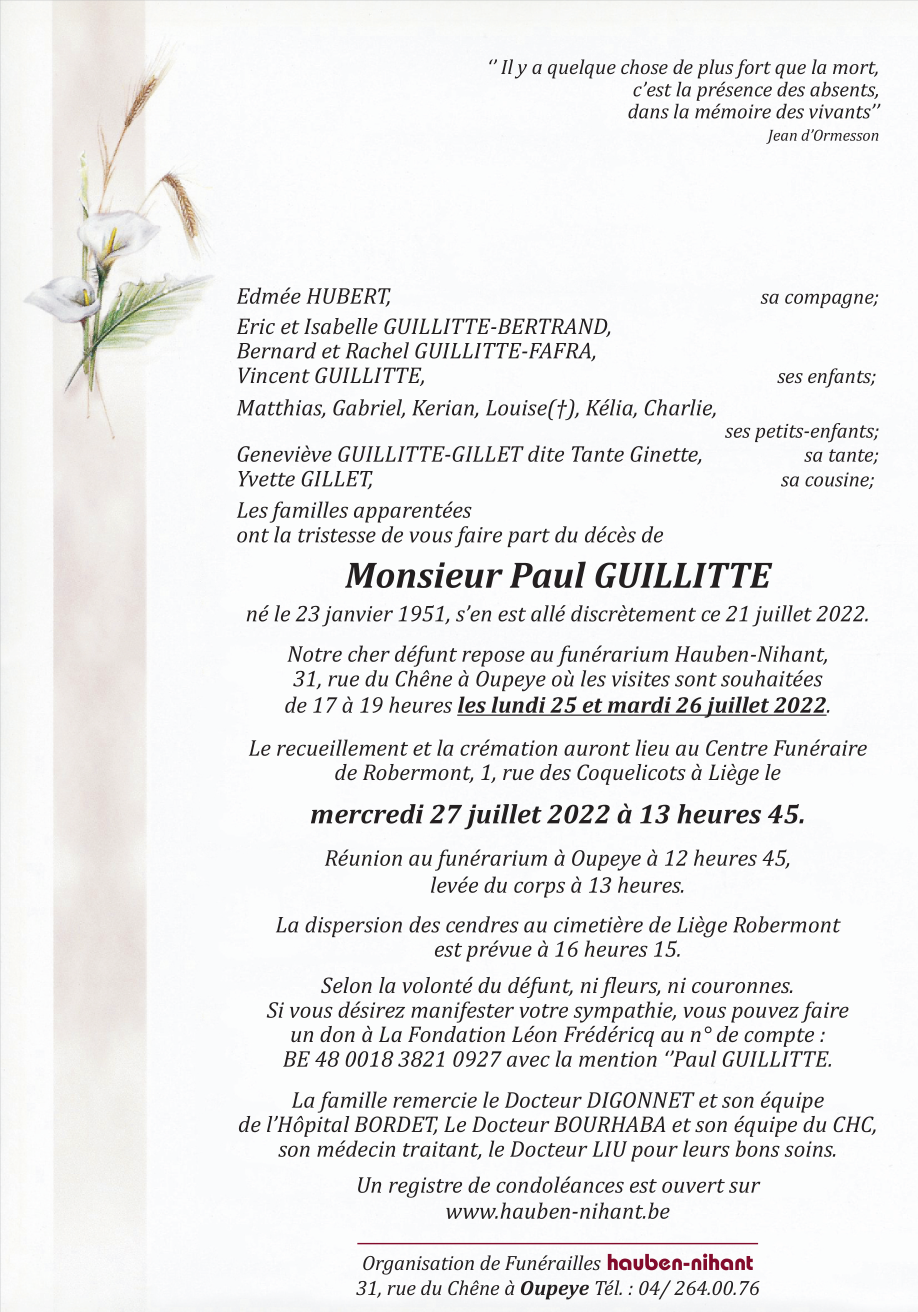 Image Annonce nécrologique