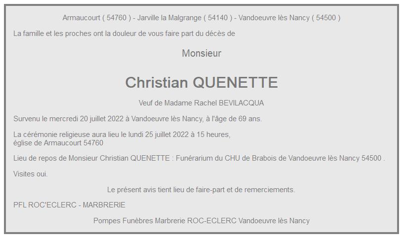 Image Annonce nécrologique