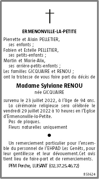Image Annonce nécrologique