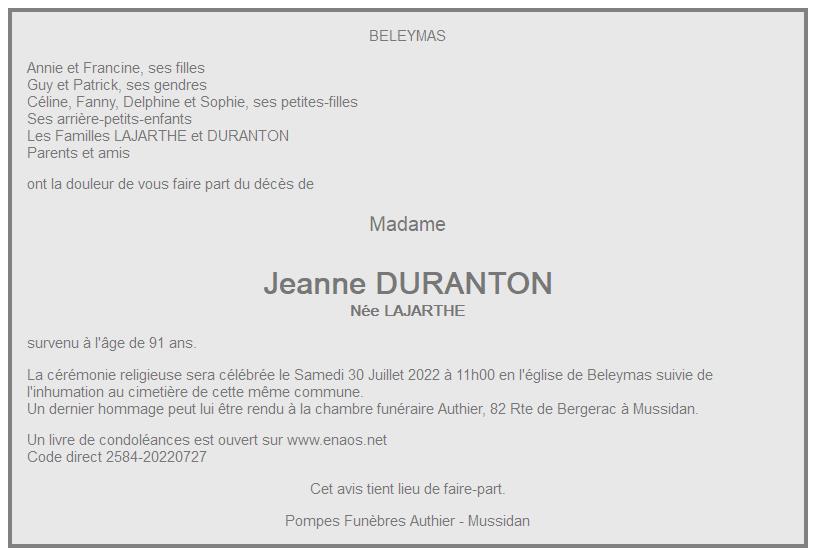 Image Annonce nécrologique