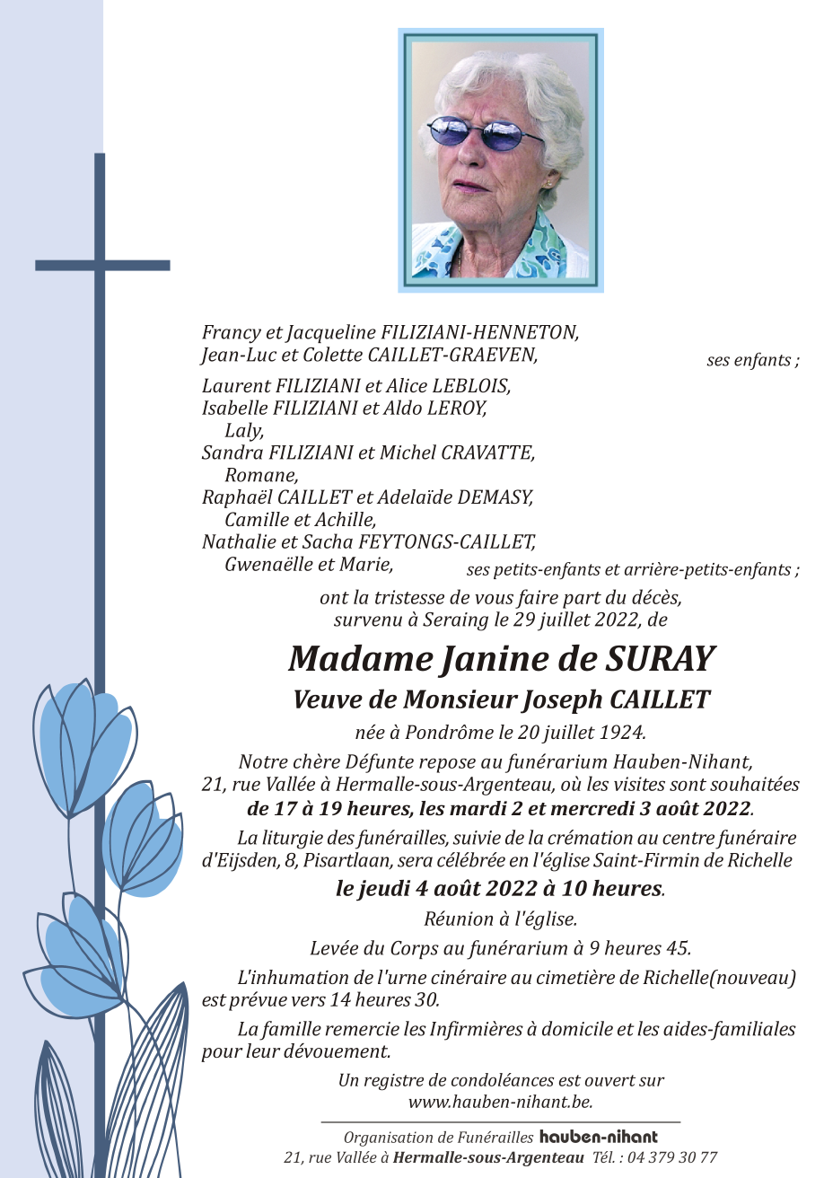 Image Annonce nécrologique