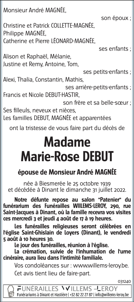Image Annonce nécrologique