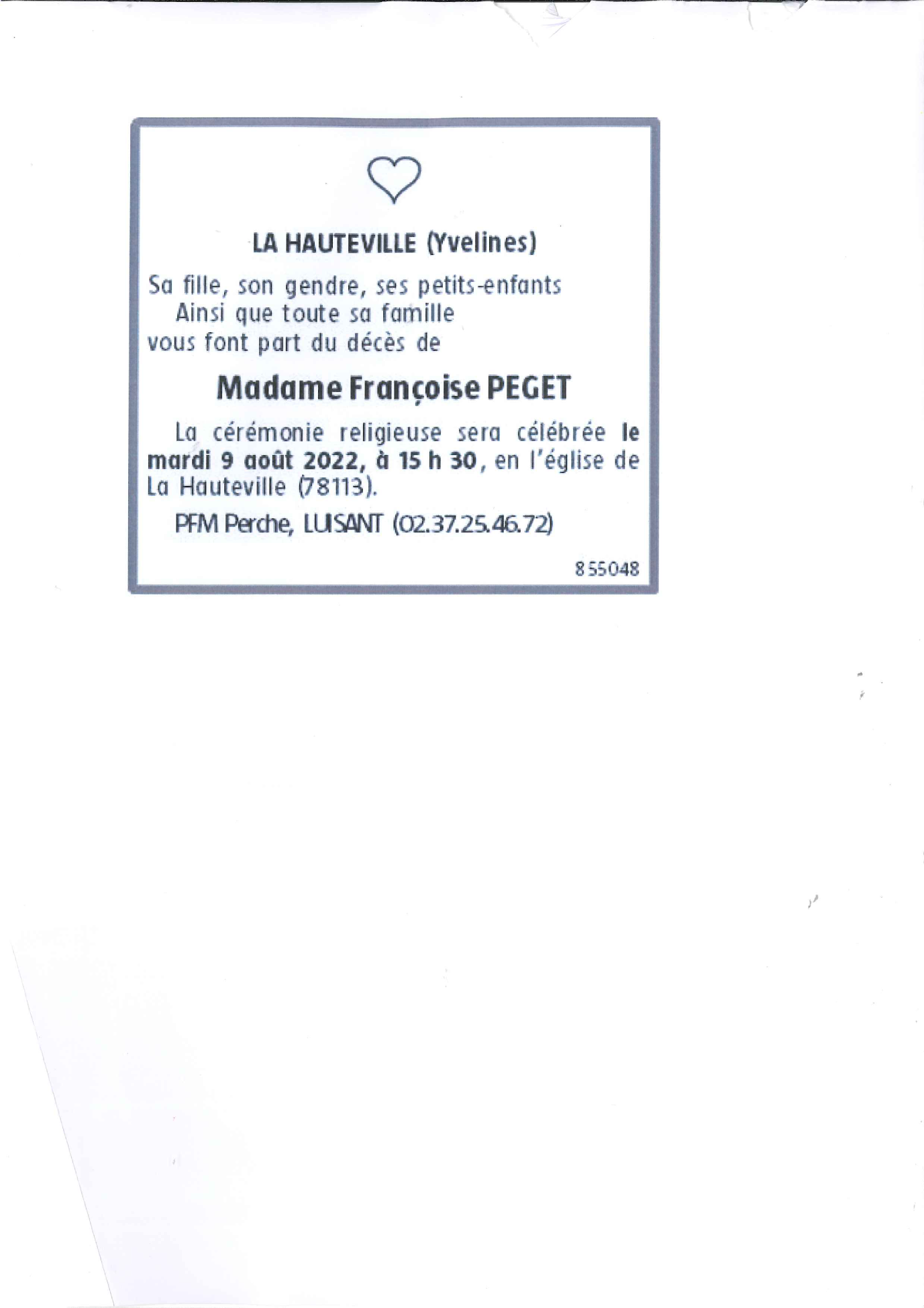 Image Annonce nécrologique