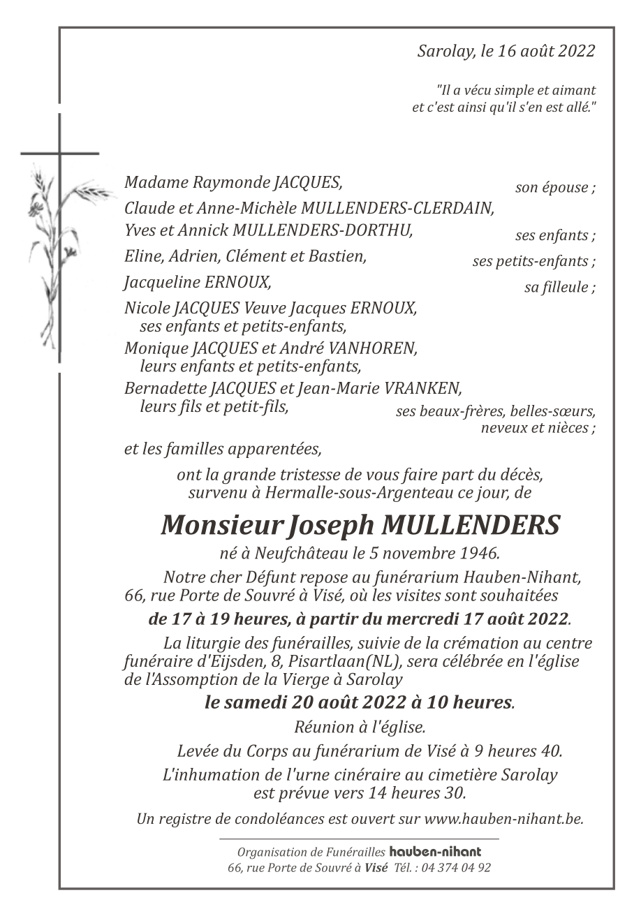 Image Annonce nécrologique