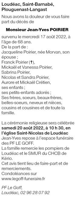 Image Annonce nécrologique