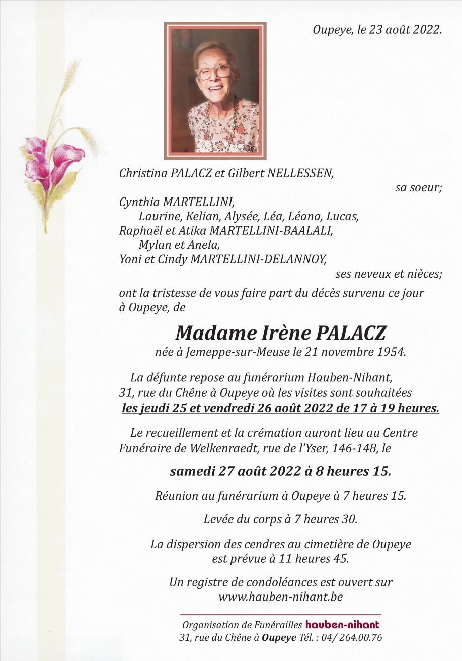 Image Annonce nécrologique