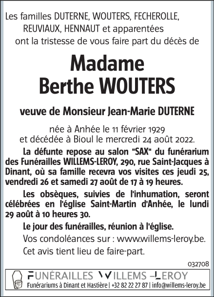 Image Annonce nécrologique