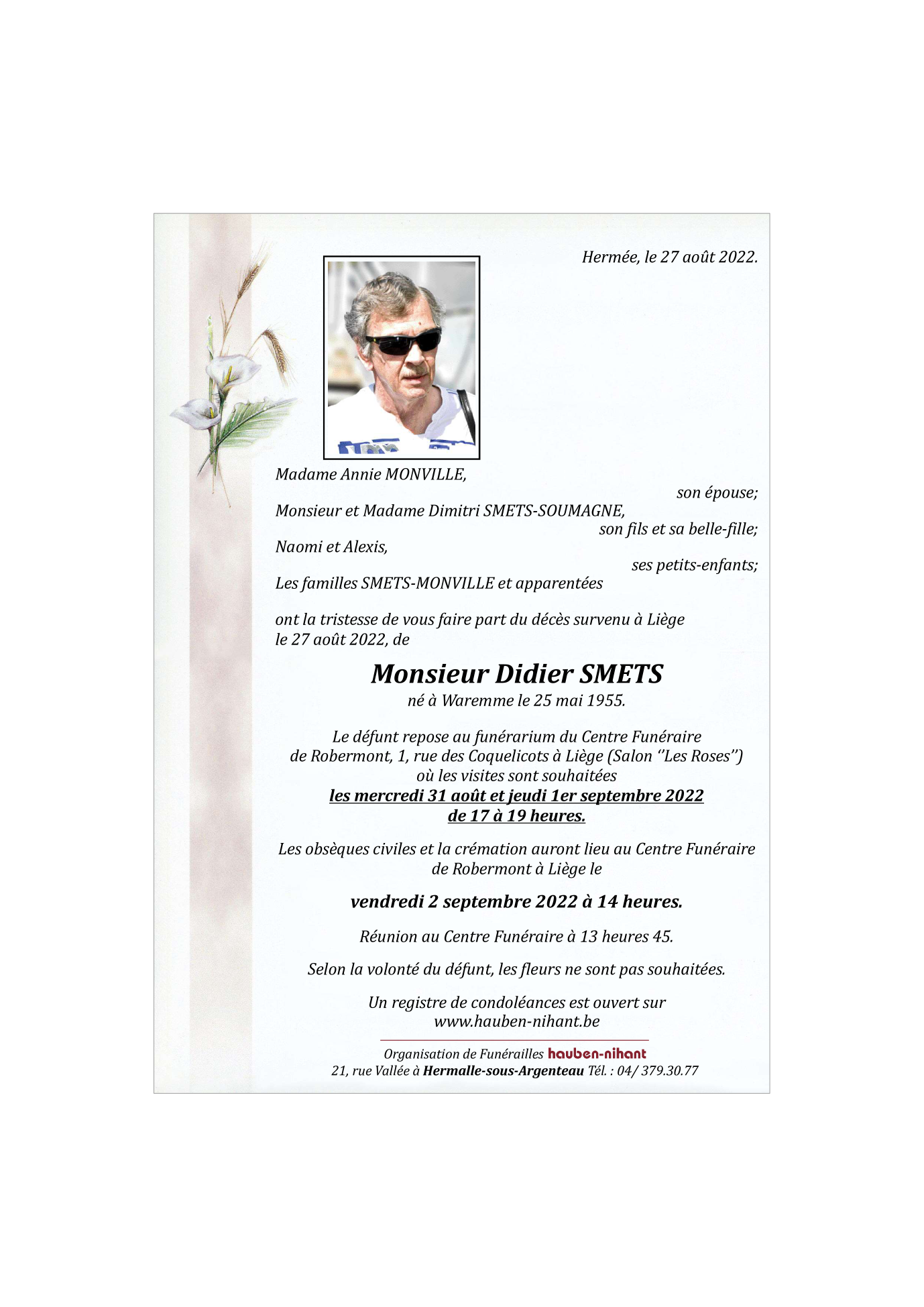 Image Annonce nécrologique