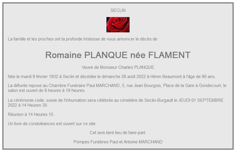 Image Pour voir le faire-part de Romaine Cliquez-ici