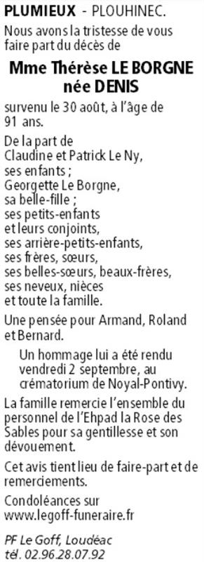 Image Annonce nécrologique