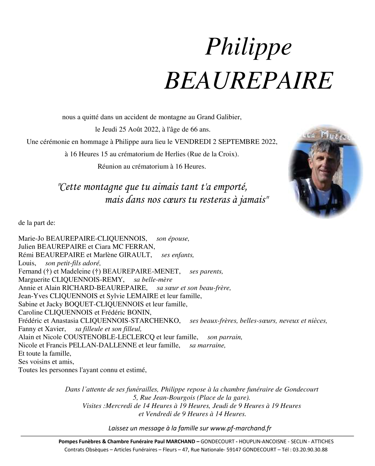 Image Pour voir le faire-part de Philippe Cliquez-ici