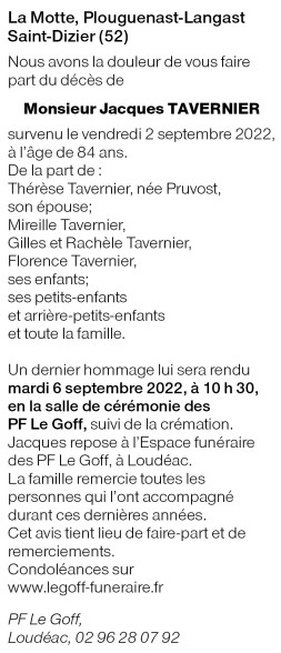 Image Annonce nécrologique