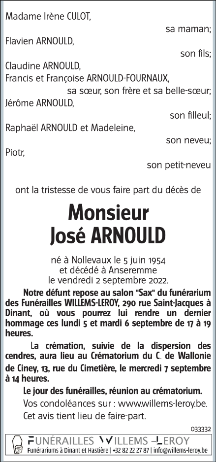 Image Annonce nécrologique