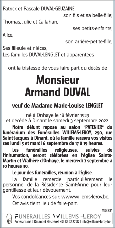 Image Annonce nécrologique