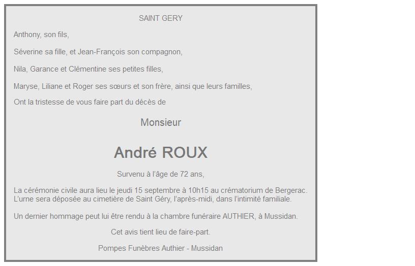 Image Annonce nécrologique
