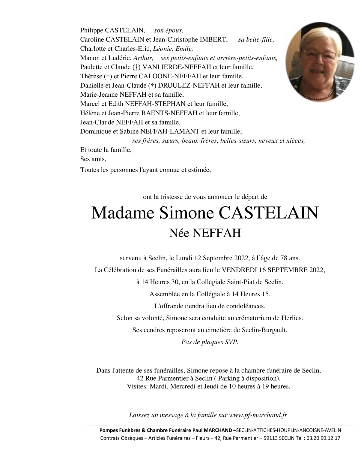 Image Pour voir le faire-part de Simone Cliquez-ici