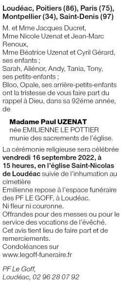 Image Annonce nécrologique