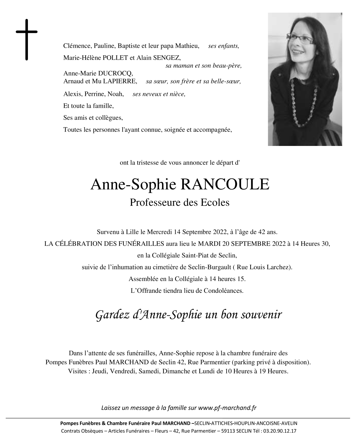 Image Pour voir le faire-part d'Anne-Sophie Cliquez-ici