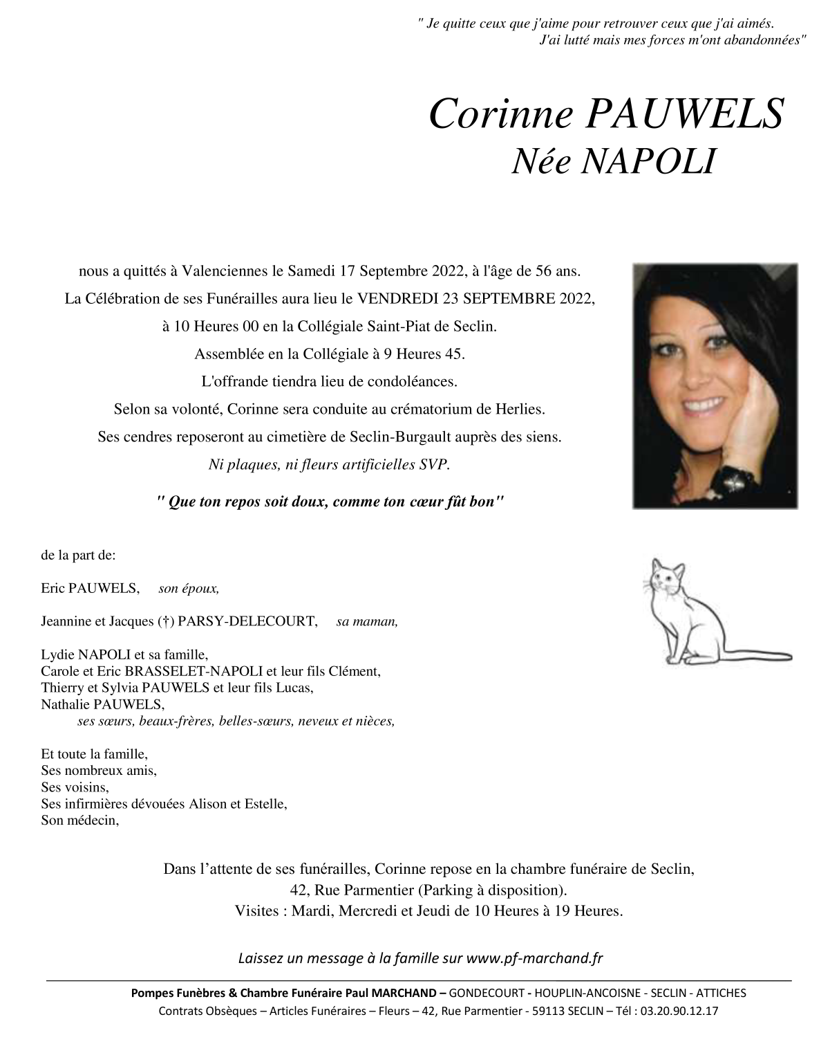 Image Pour voir le faire-part de Corinne Cliquez-ici