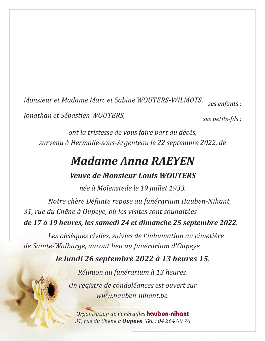 Image Annonce nécrologique