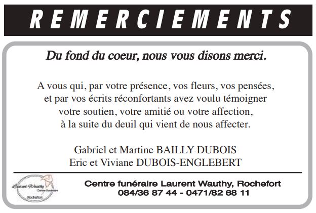 Image Remerciement