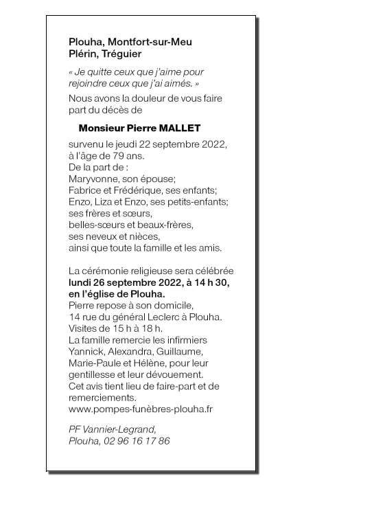 Image Annonce nécrologique
