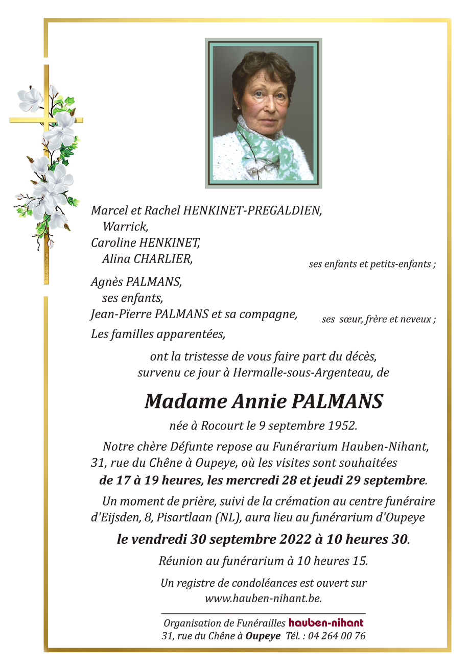 Image Annonce nécrologique