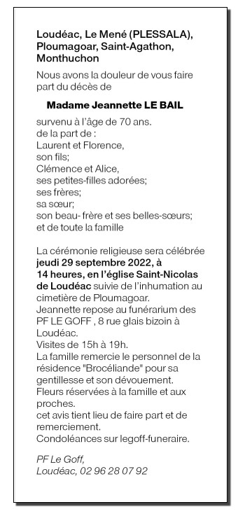 Image Annonce nécrologique