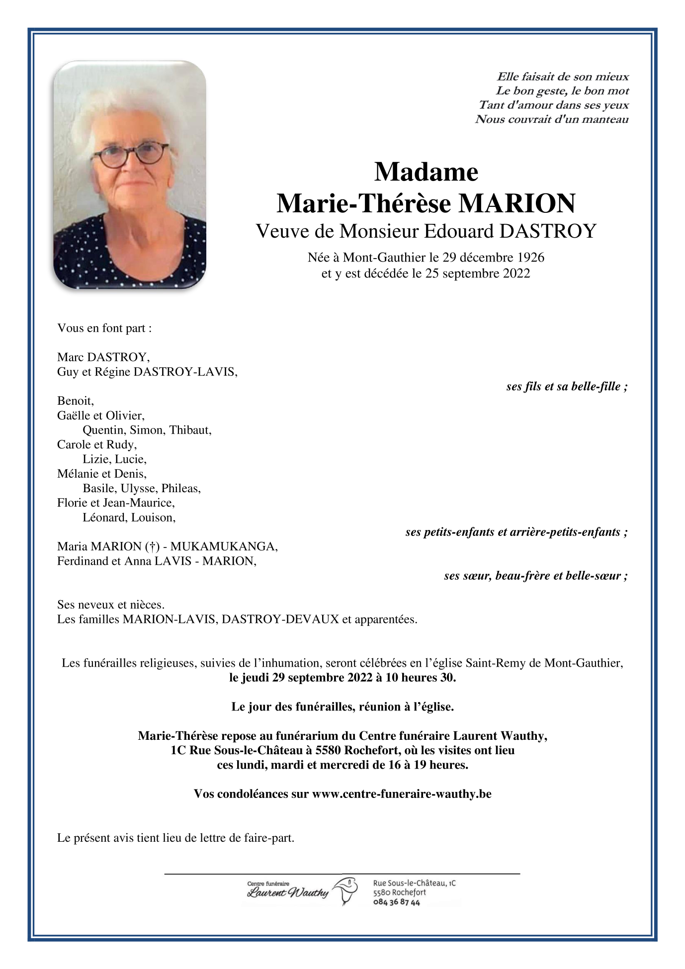 Image Annonce nécrologique
