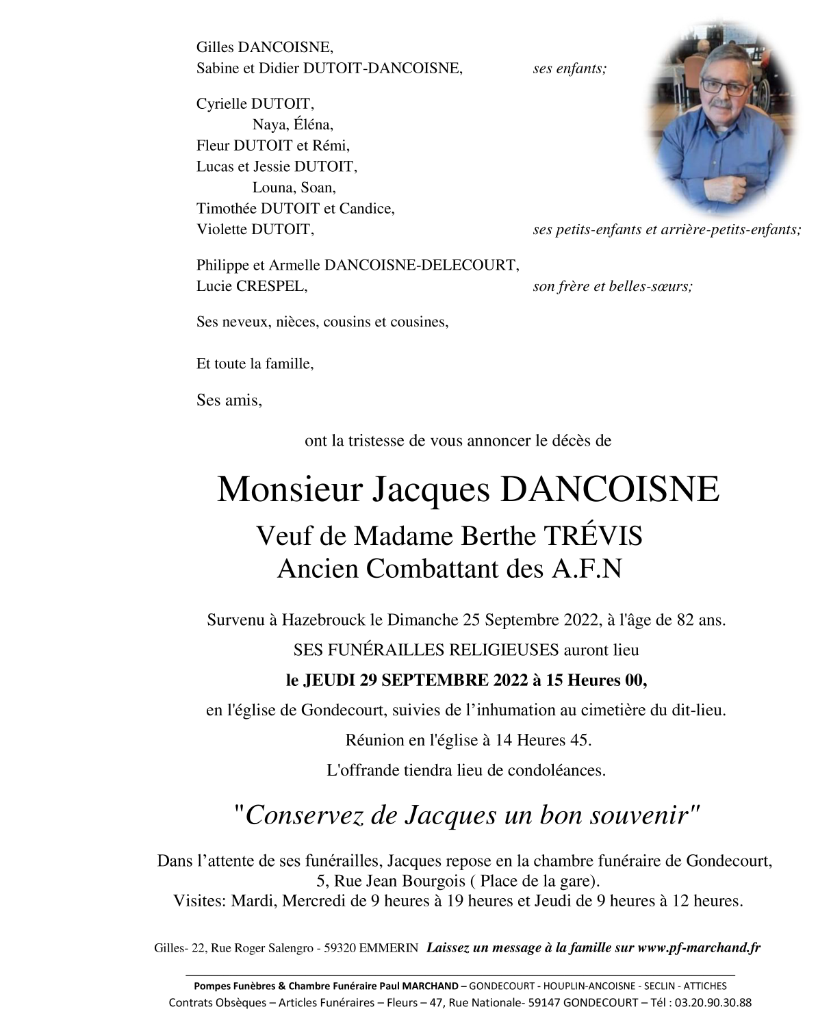 Image Pour voir le faire-part de Jacques cliquez-ici