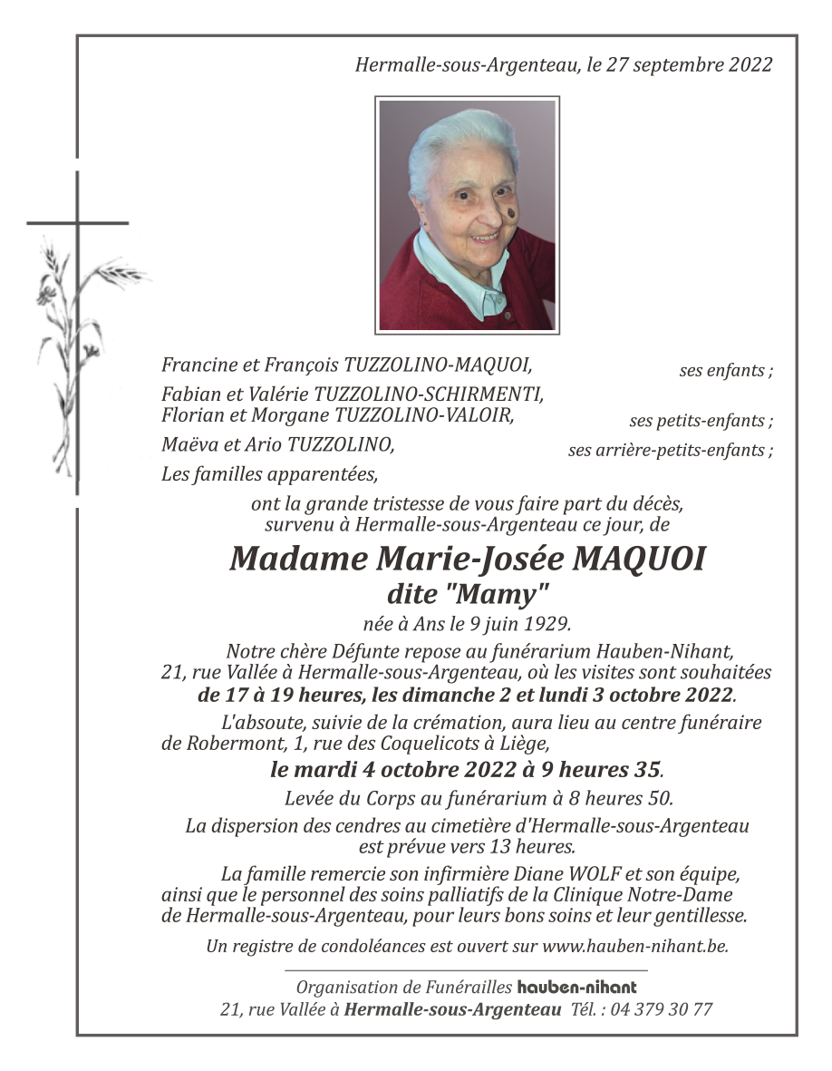 Image Annonce nécrologique