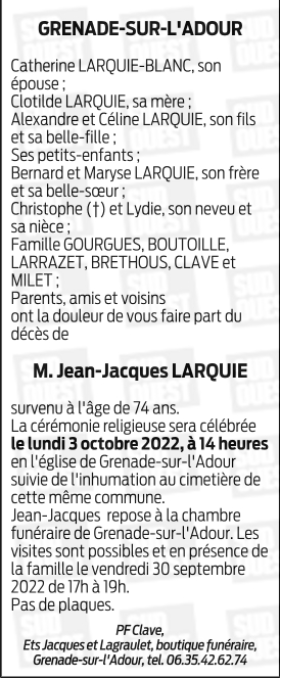 Image Annonce nécrologique
