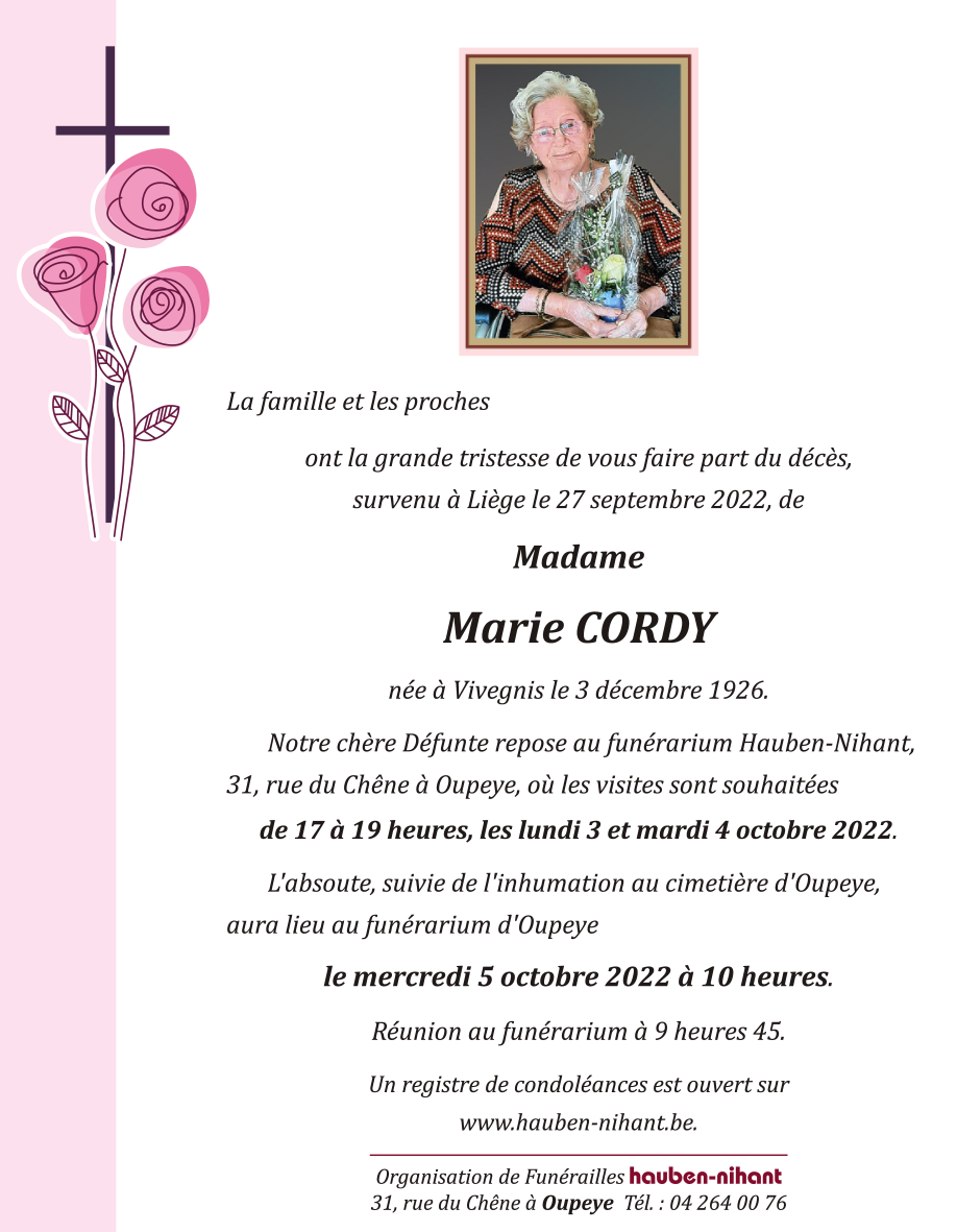 Image Annonce nécrologique