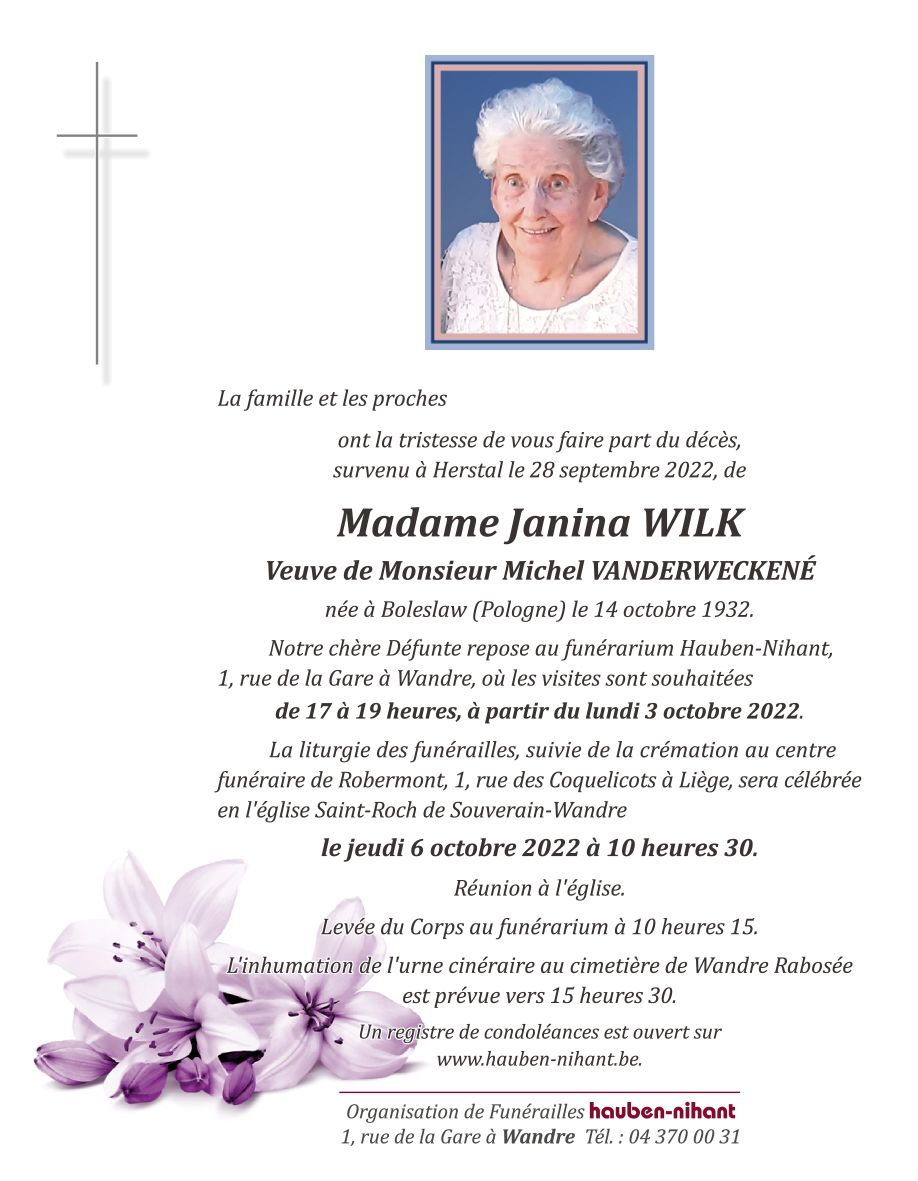Image Annonce nécrologique