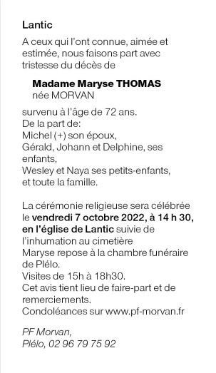 Image Annonce nécrologique