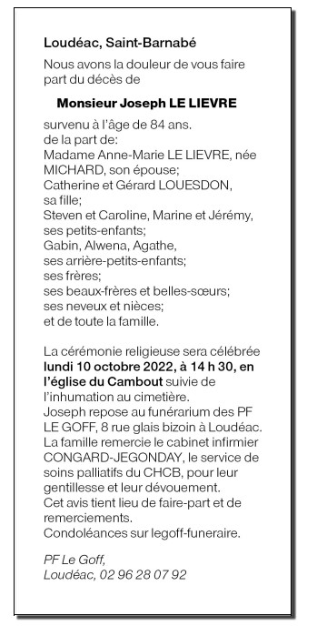 Image Annonce nécrologique