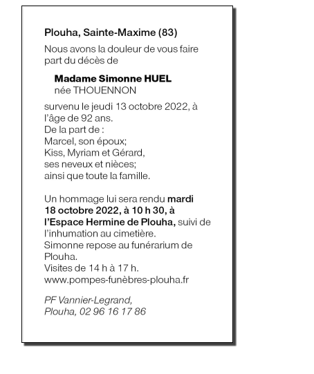 Image Annonce nécrologique