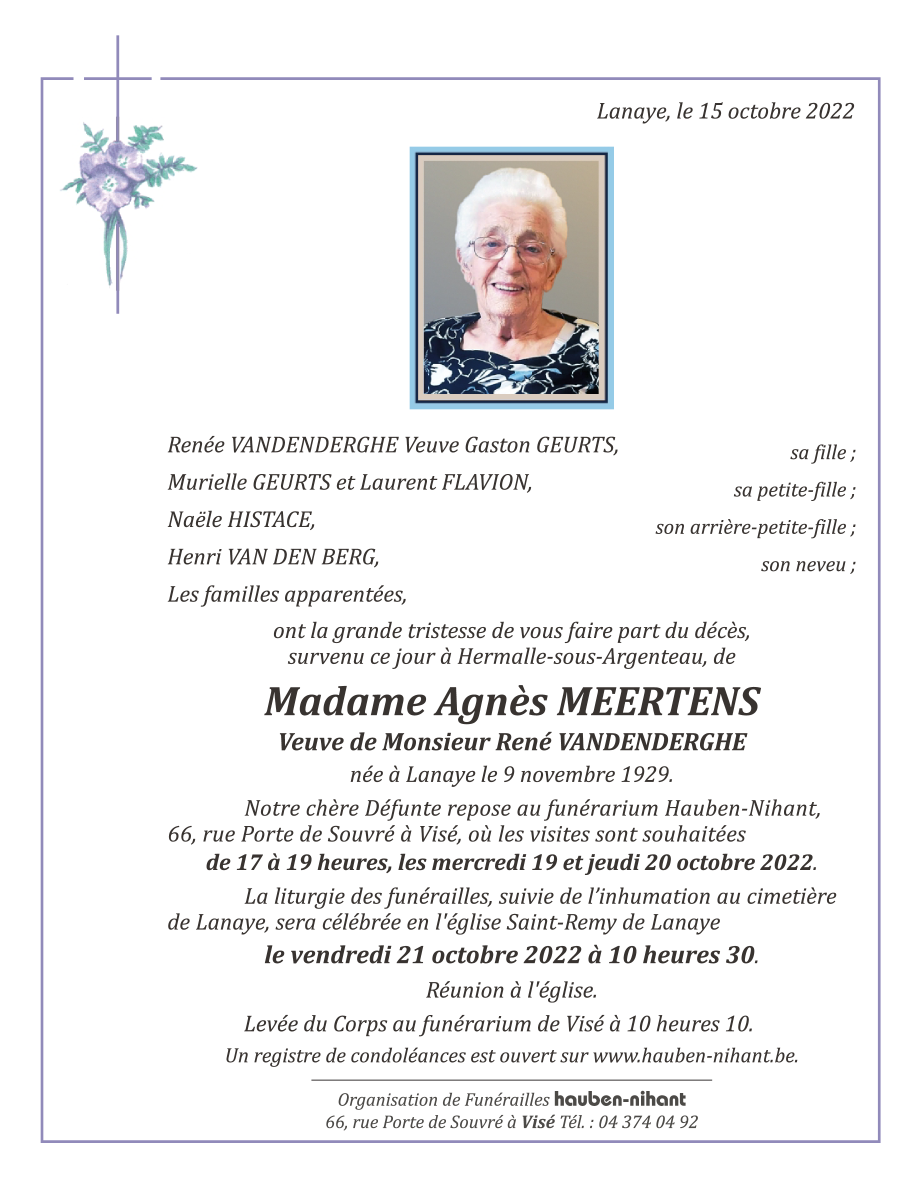 Image Annonce nécrologique