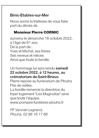Image Annonce nécrologique