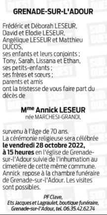 Image Annonce nécrologique