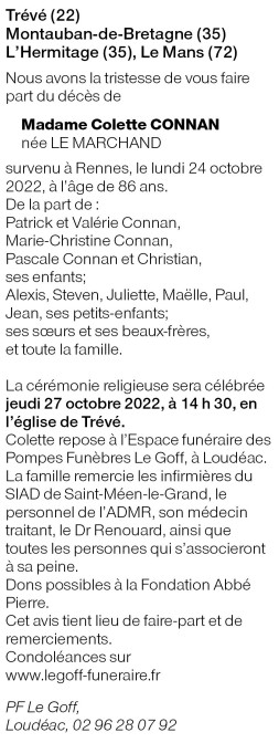 Image Annonce nécrologique