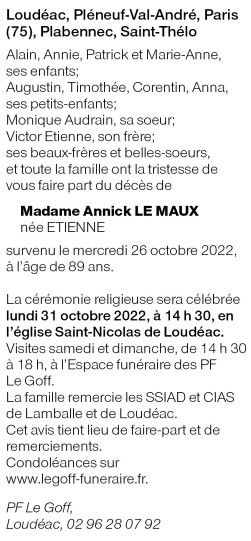 Image Annonce nécrologique