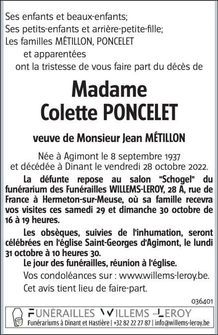 Image Annonce nécrologique