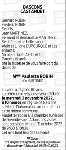 Image Annonce nécrologique