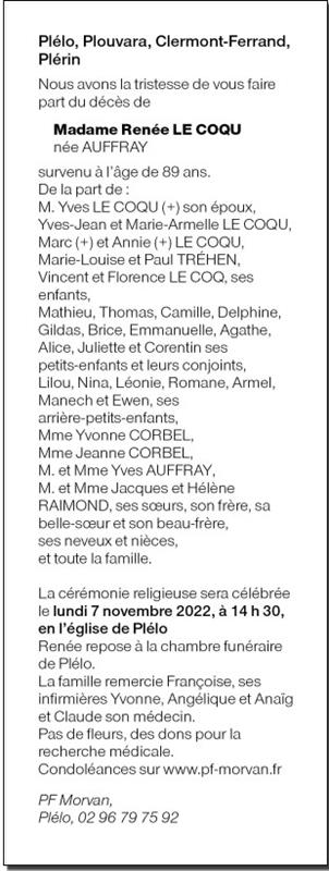 Image Annonce nécrologique