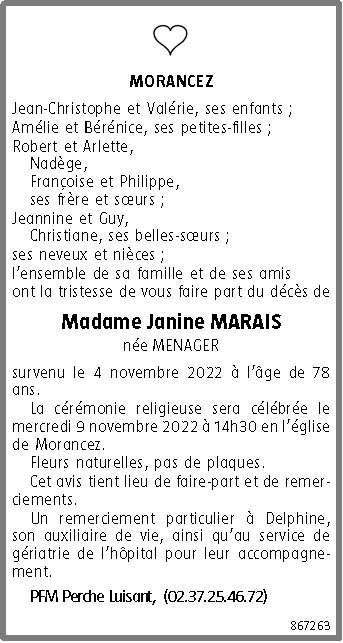 Image Annonce nécrologique