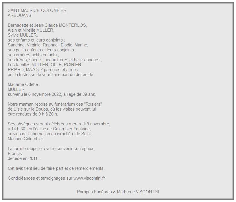 Image Annonce nécrologique