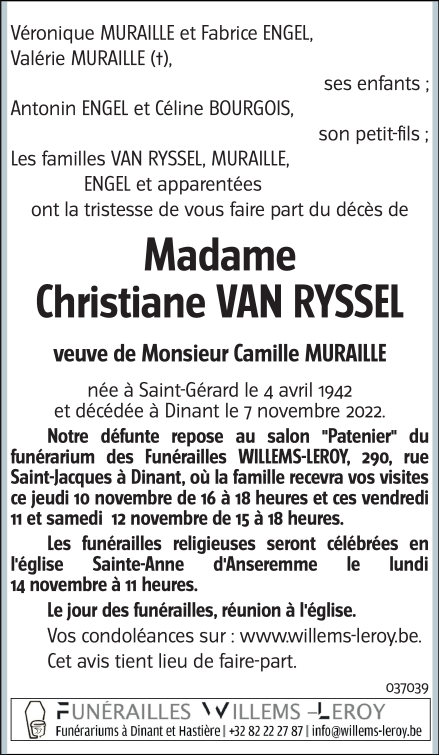 Image Annonce nécrologique