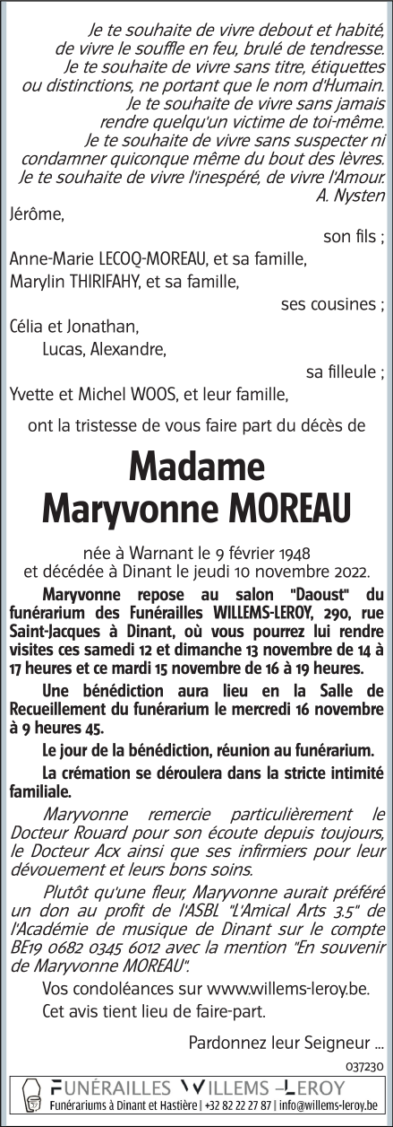 Image Annonce nécrologique