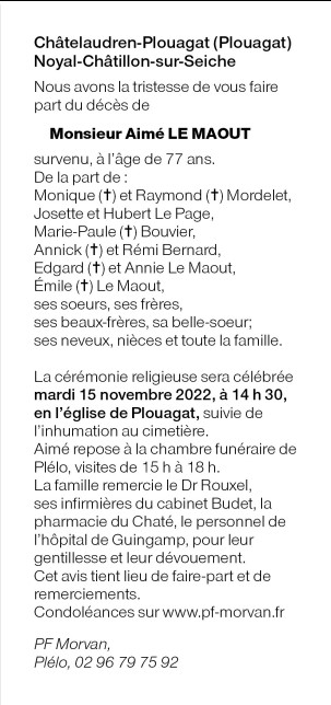 Image Annonce nécrologique